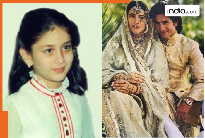 Saif Ali Khan was impressed as soon as he saw 10-year-old Kareena Kapoor, here's how Bebo and Chhote Nawab's love story began, watch viral video