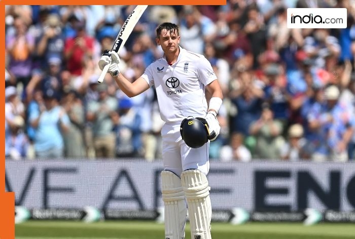 WATCH: Jamie Smith set new record against India with blazing century in one session