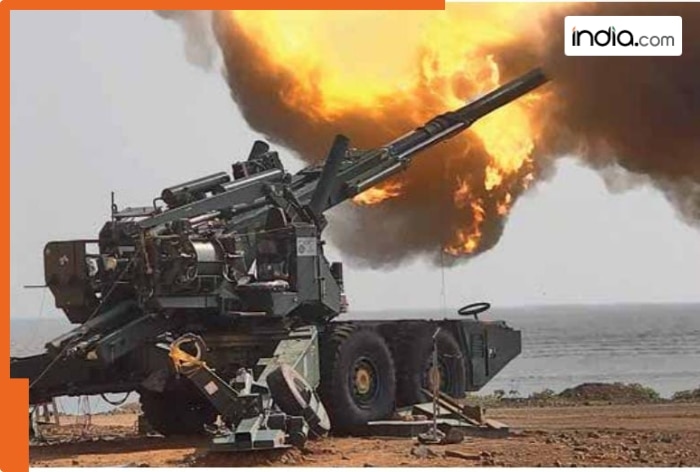 Watch: World's most dangerous artillery gun: 48km range, 25 bombs, guided fire, it is developed by..., Indian Army...