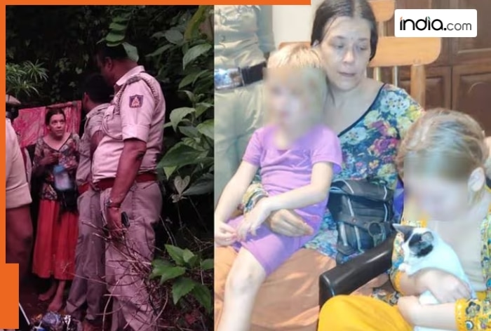 Russian woman with 2 daughters found living in Karnataka cave, visa expired in 2017, came Karnataka for...