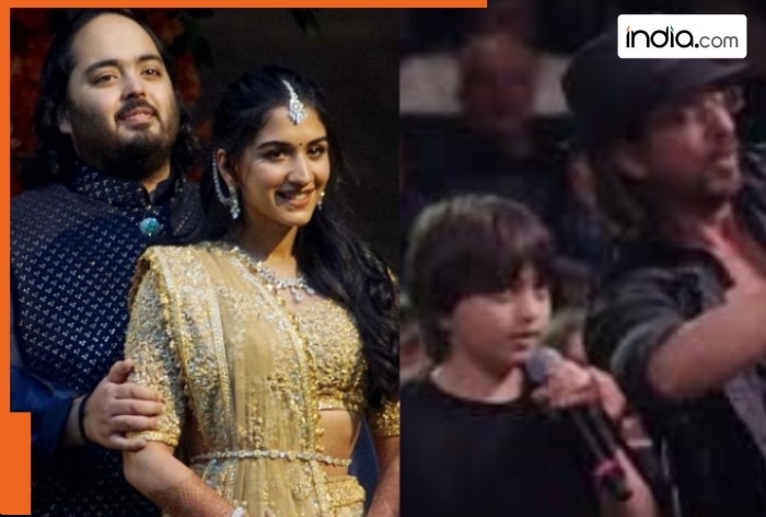 Video of Mukesh Ambani, Nita Ambani's son Anant Ambani enjoying Antakshari with wife Radhika Merchant, Shah Rukh Khan, Ranveer Singh goes viral, WATCH