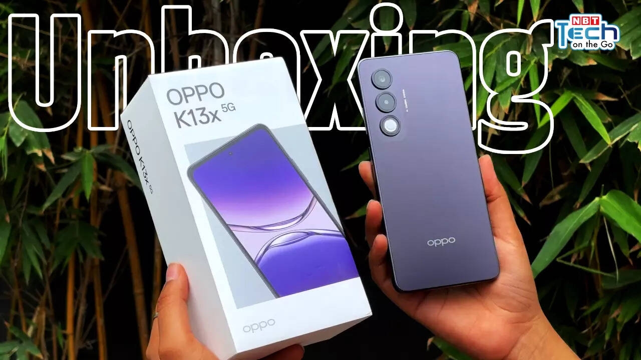 OPPO K13x Unboxing aur First Impressions: 6000mAh बैटरी के साथ आया सबसे सस्ता फोन!
