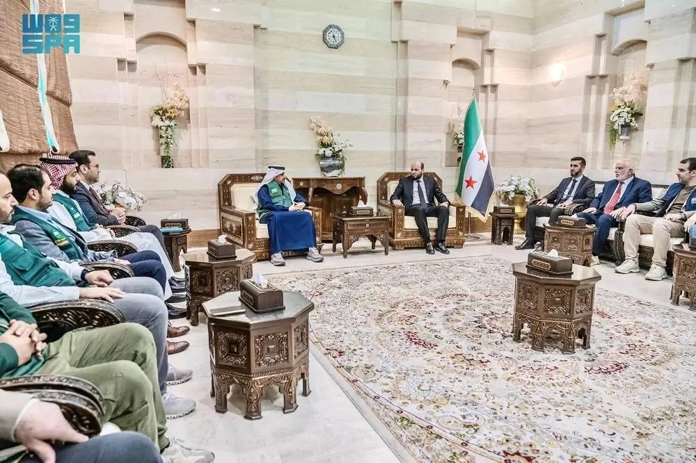 Syrian Prime Minister Meets with KSrelief Volunteer Team in Damascus