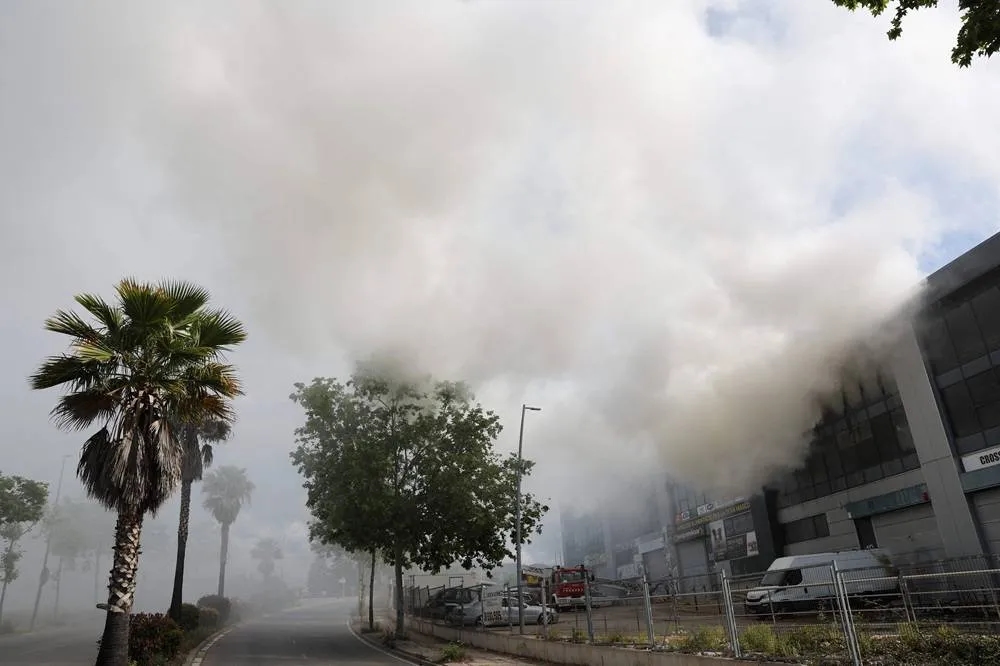Toxic Cloud Forces 160,000 Spaniards to Stay Inside after Fire