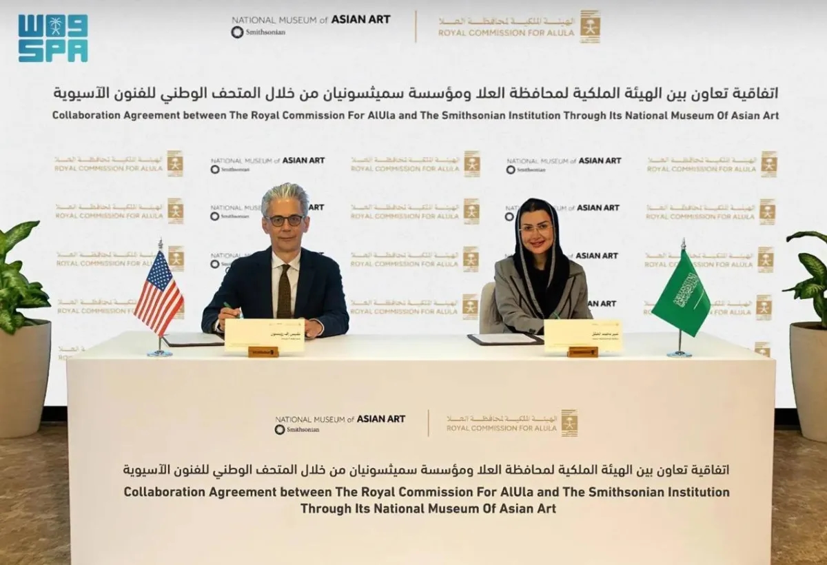 Saudi Arabia's RCU Partners with Smithsonian's National Museum of Asian Art to Promote Cultural Heritage