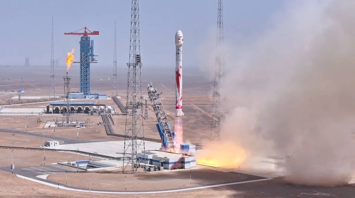 China's LandSpace Launches Improved Methane-powered Rocket
