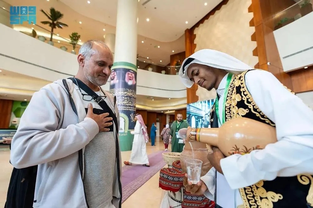 Pilgrims from 100 Nations Welcomed in Makkah Under Custodian of the Two Holy Mosques' Hajj Program