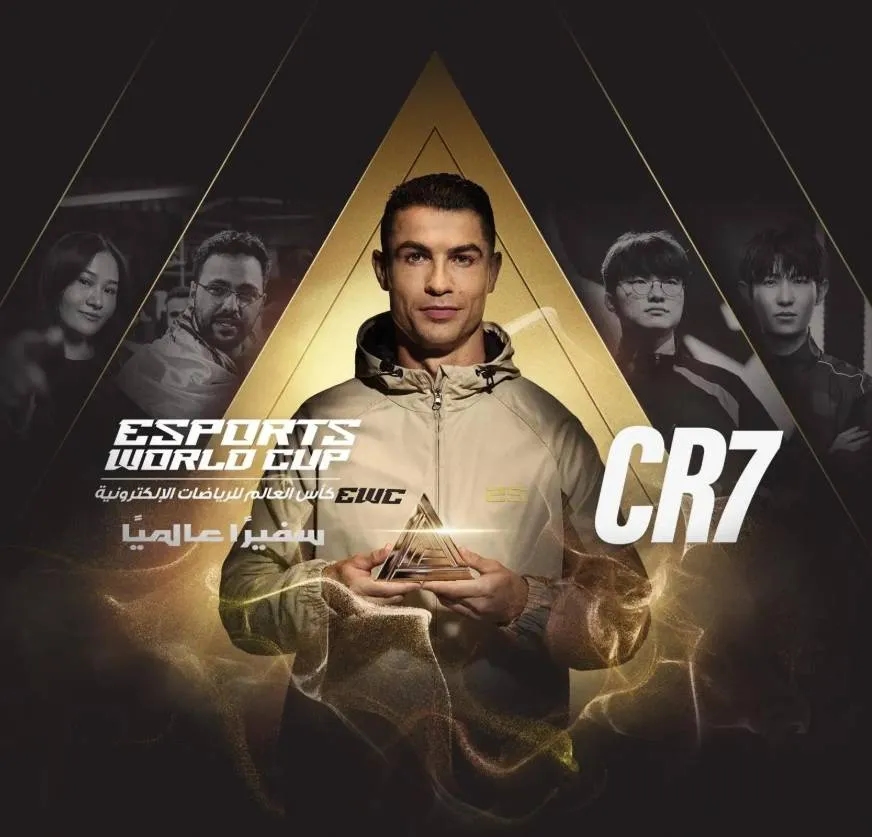Cristiano Ronaldo Named Global Ambassador for Esports World Cup 2025