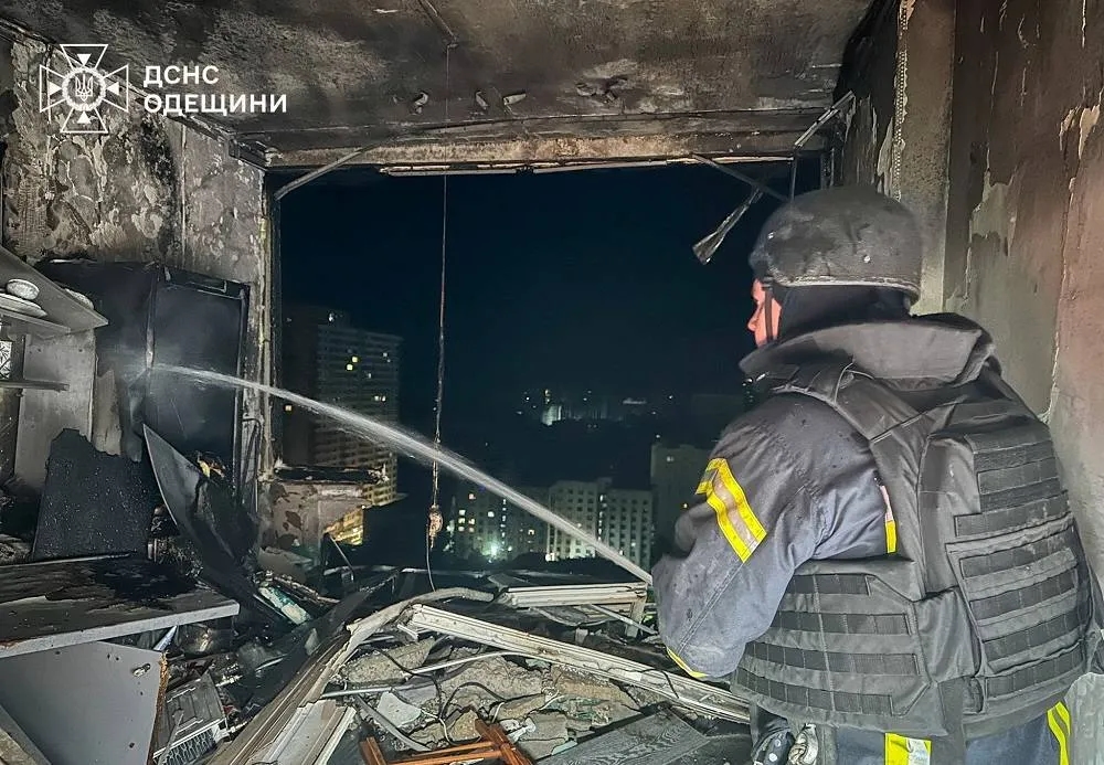 At Least 14 Injured in Russia's Overnight Attack on Ukraine's Odesa