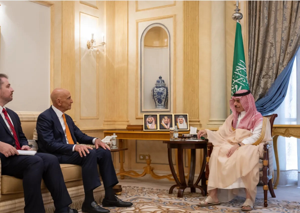 وزير الخارجية السعودي يستقبل المبعوث الأميركي إلى سوريا