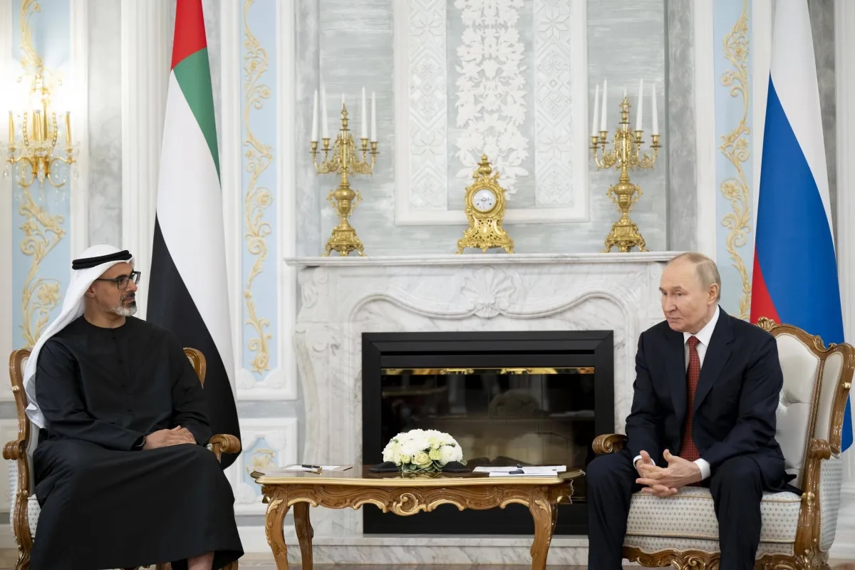 الرئيس الروسي وولي عهد أبوظبي يبحثان الشراكة الاستراتيجية