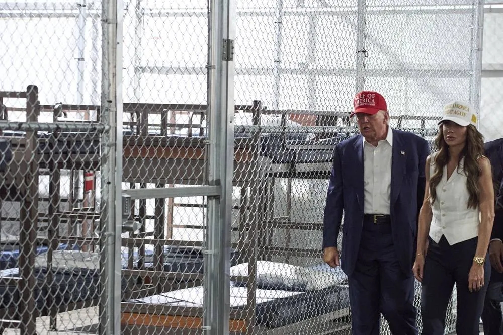 Trump Tours ‘Alligator Alcatraz' as He Pushes for More Deportations