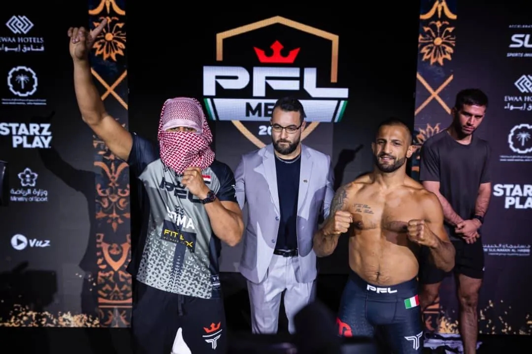«نزالات الرياض»: المقاتلون يجتازون مرحلة قياس الأوزان