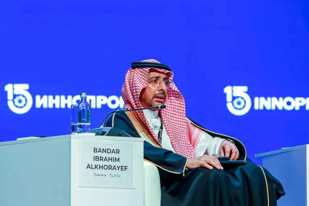 From Russia, Alkhorayef Says Saudi Aims to Lead in Future Tech