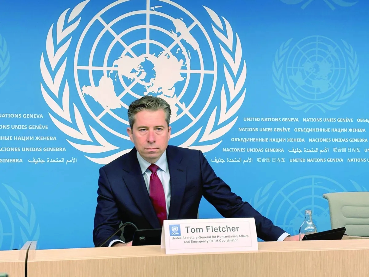 UN Humanitarian Chief Says Conditions in Gaza are ‘Beyond Vocabulary'