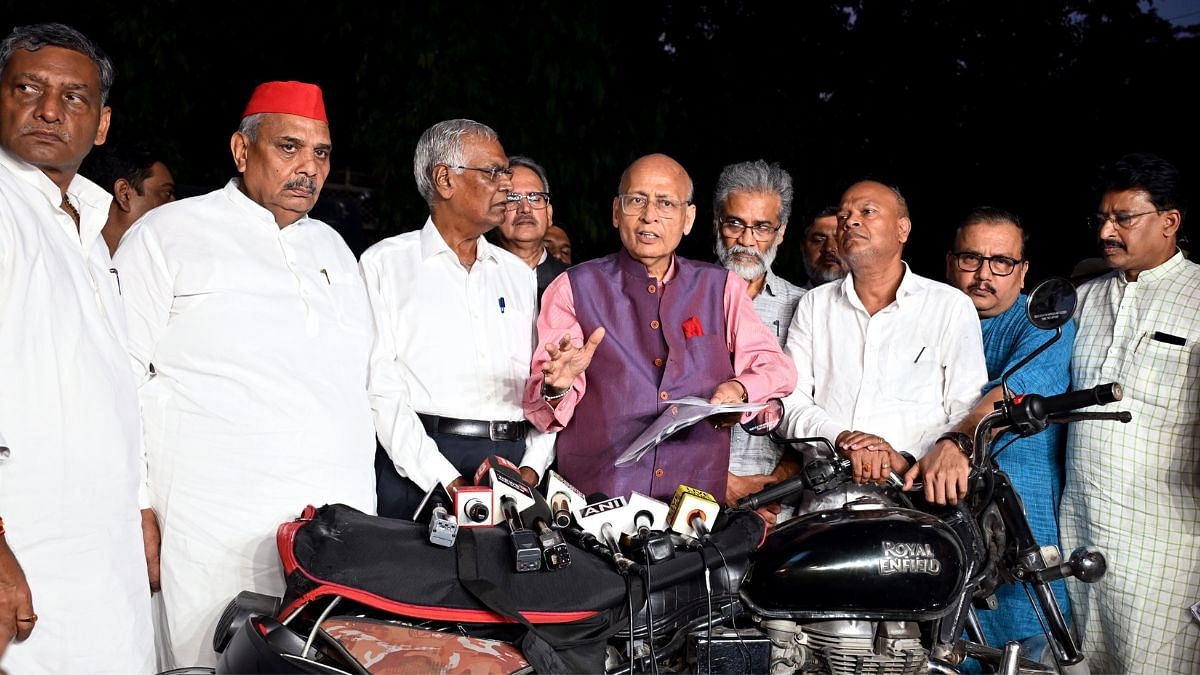‘Worst attack' on Constitution, says Oppn after meeting EC over voter verification drive in Bihar