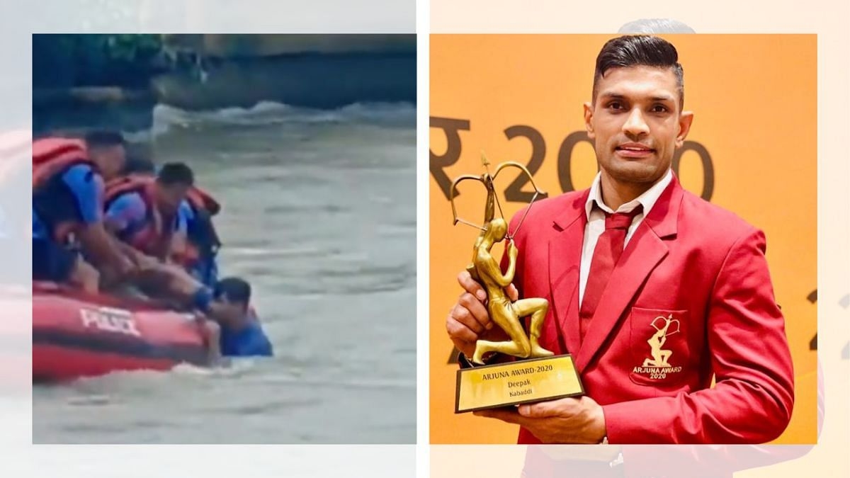Uttarakhand cops post video of kabaddi star's dramatic rescue; he denies it was him, then says it was