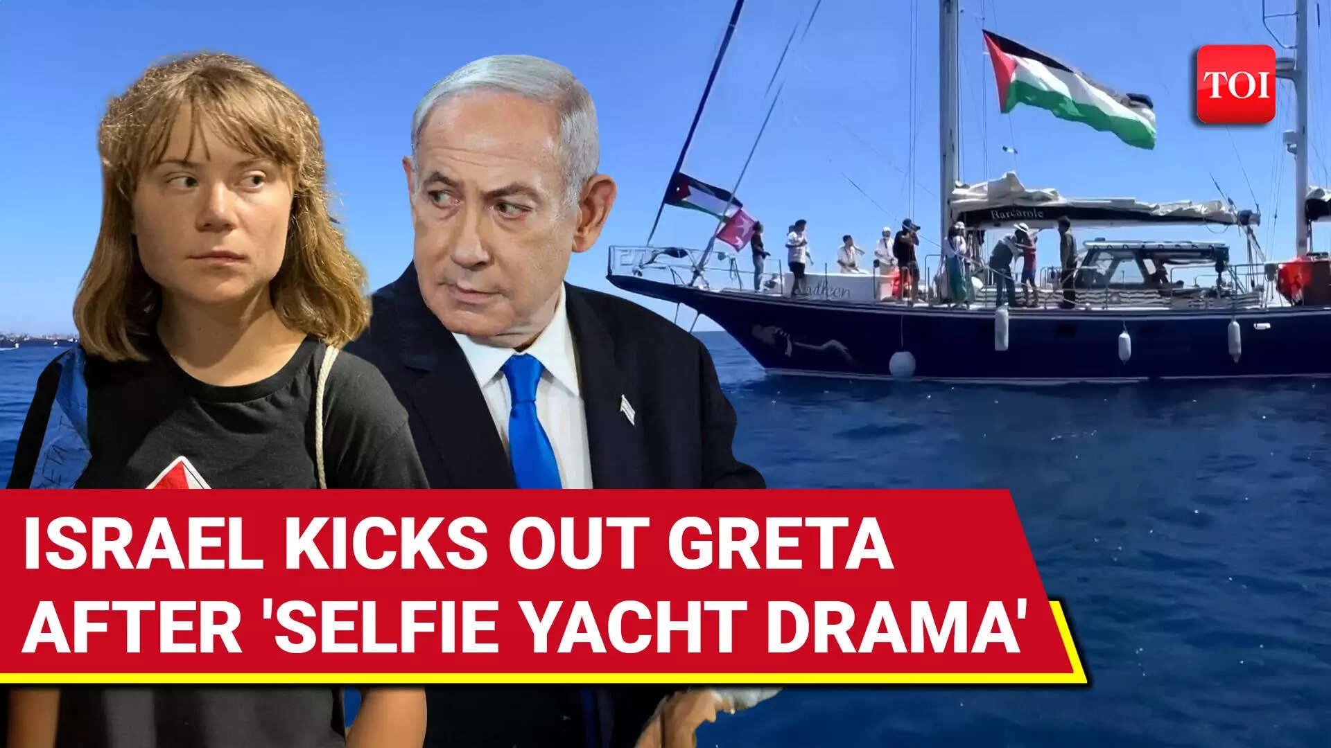 Greta Thunberg's Gaza Mission Ends In Deportation After Netanyahu Blocks Aid