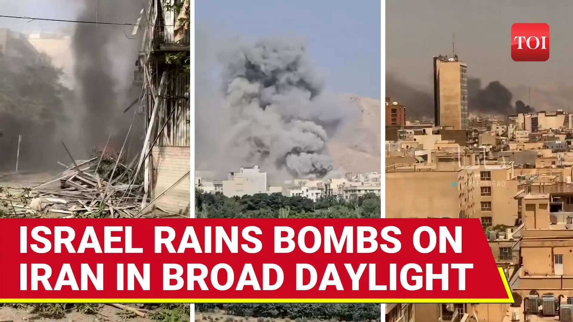 Israeli Forces Storm Tehran? Gunfire, Explosions As IDF Bombs Iranian Capital