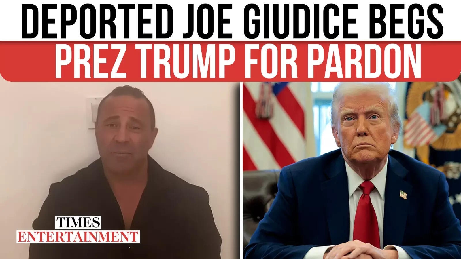 Joe Giudice Begs Trump For Pardon, Issues Emotional Plea- 'Let Me Visit My Daughters'