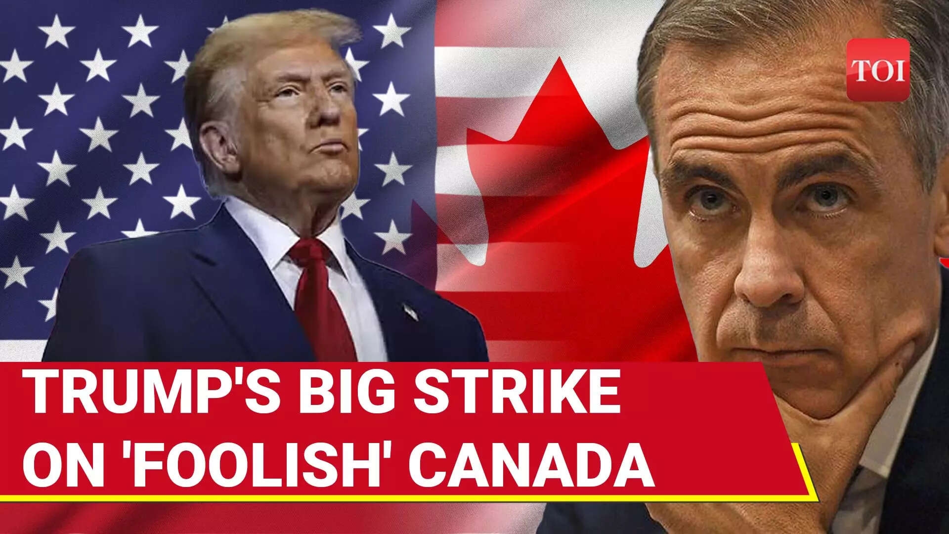 Trump WARNS Canada After Ending 'Very Difficult' Trade Talks