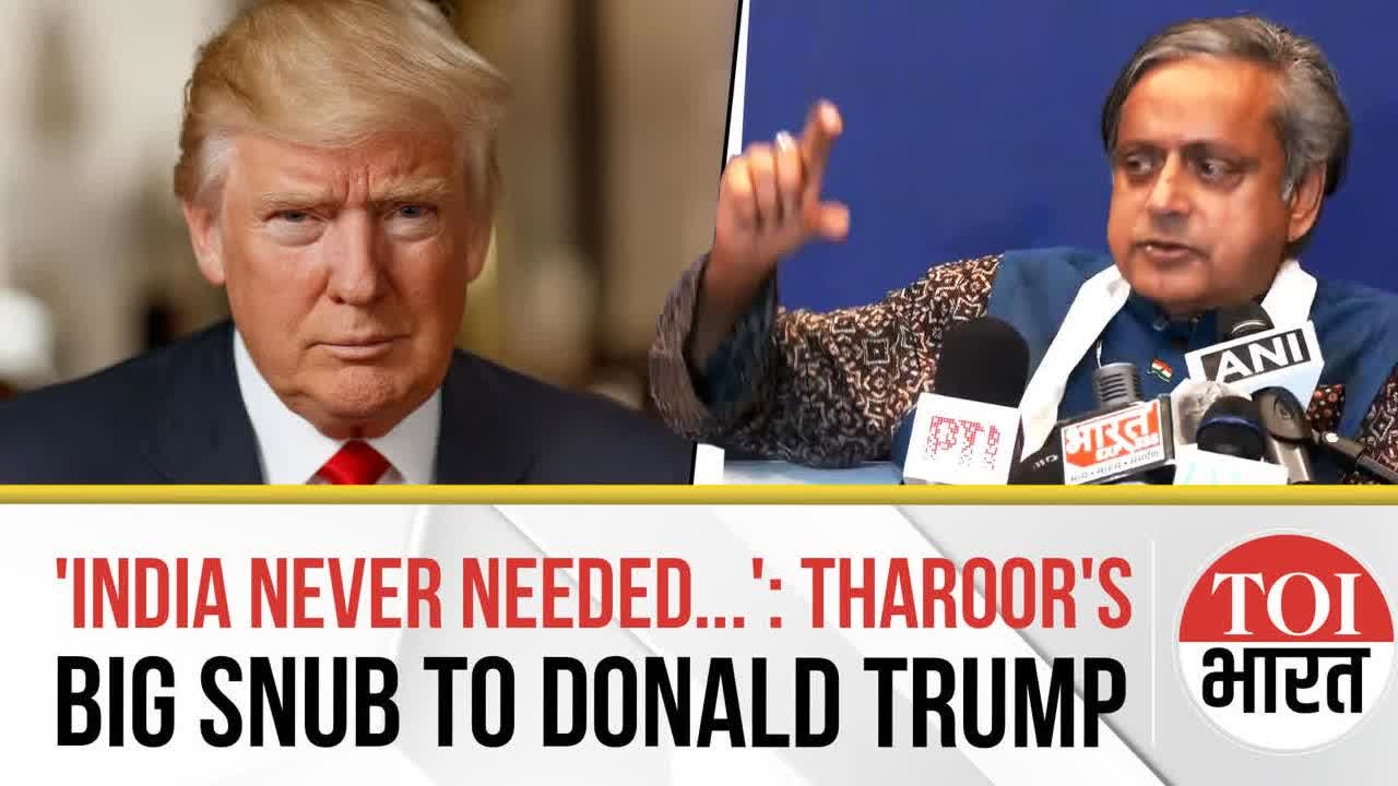 Shashi Tharoor Hits Back at Donald Trump Over Ceasefire Credit, Emphasises India's Anti-Terror Stand
