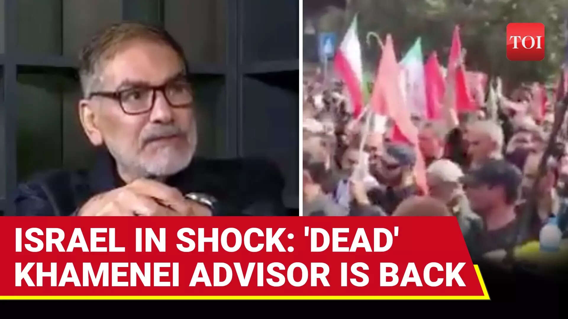 'Not Afraid Of Israel': Khamenei Advisor Declared 'DEAD' Surfaces On LIVE TV