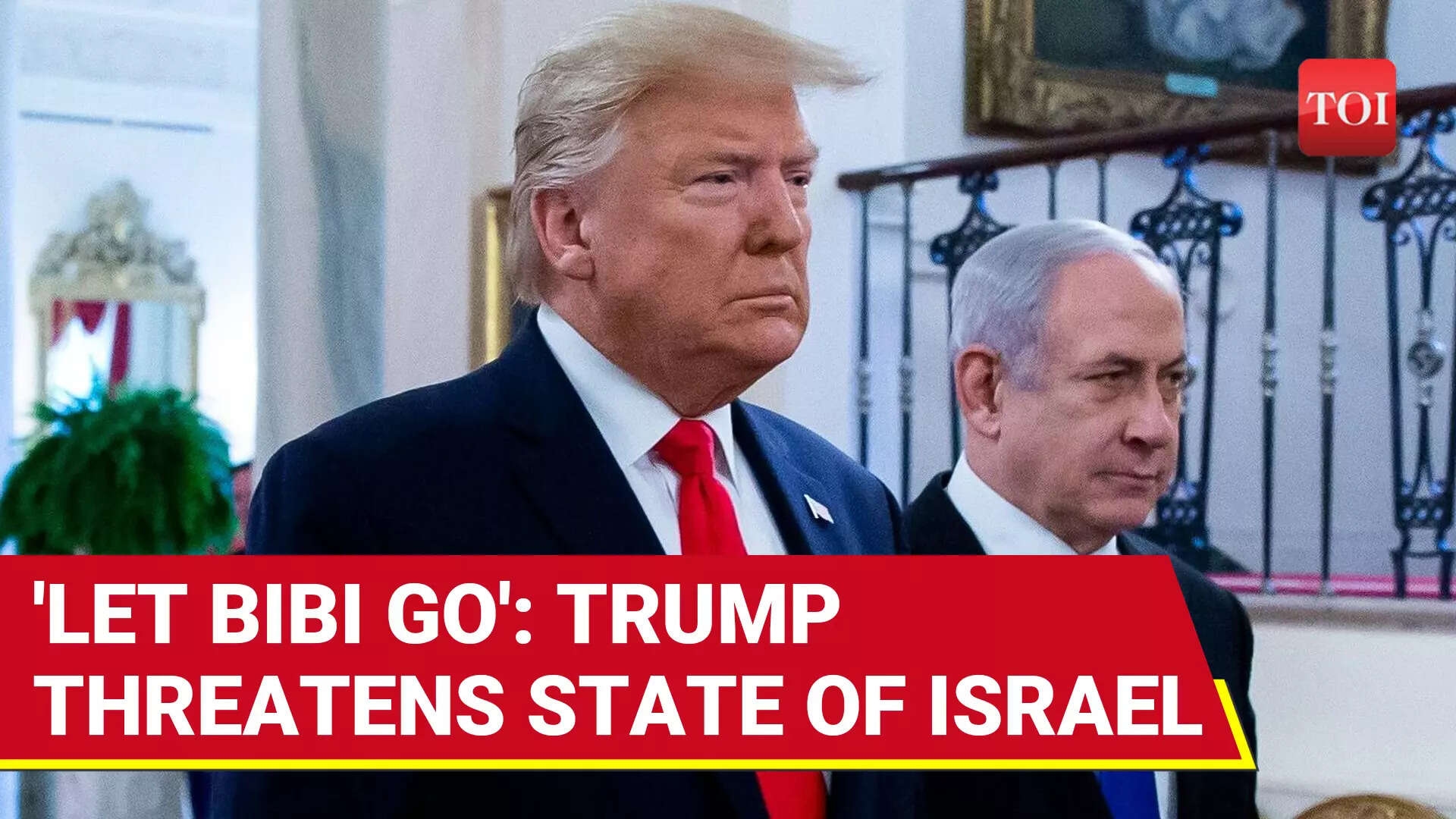 Trump Implicitly THREATENS Israel With $3.8 BN Military Aid SUSPENSION Over Netanyahu Trial