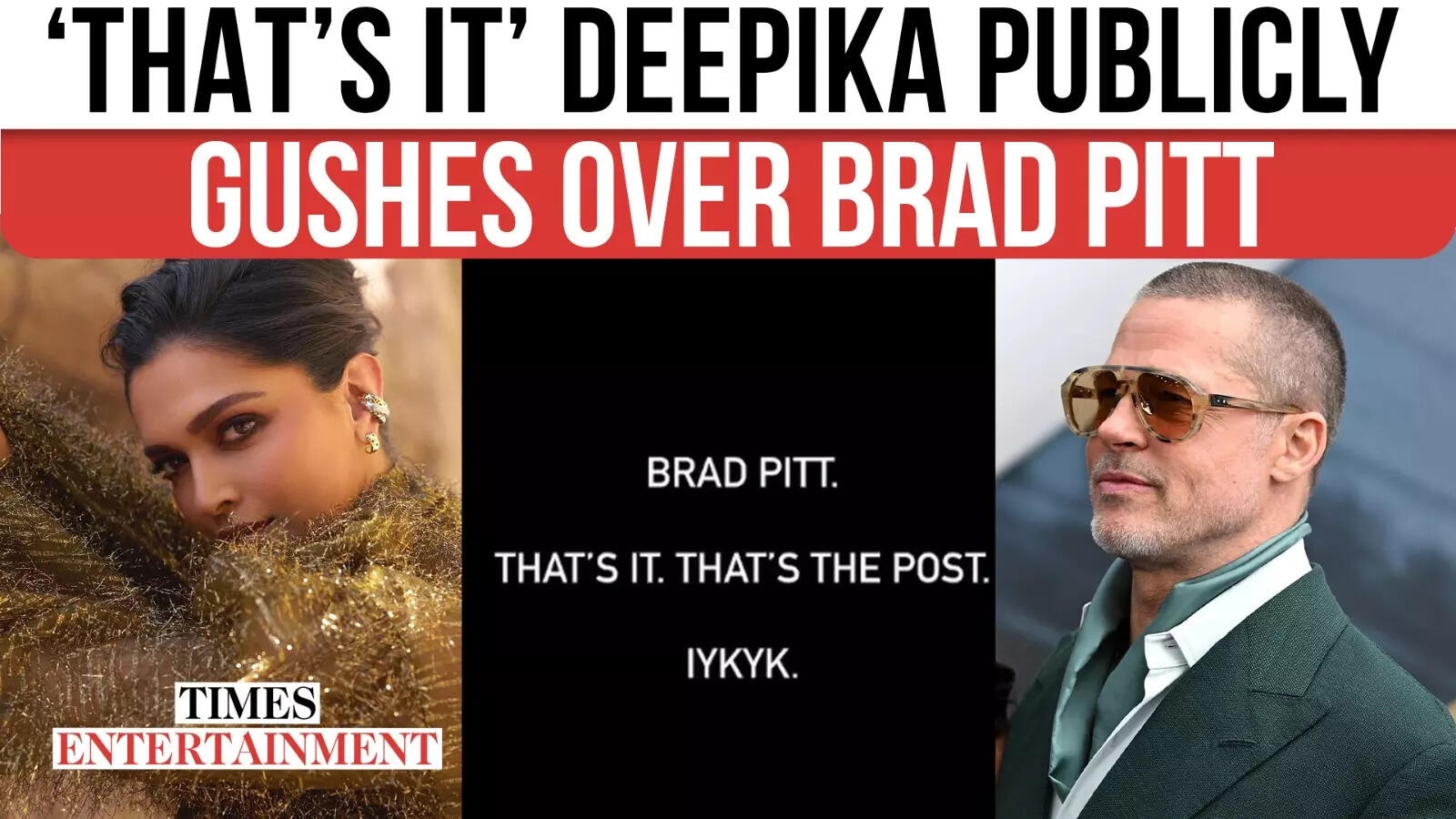 Deepika Padukone Reviews Brad Pitt's F1 Movie