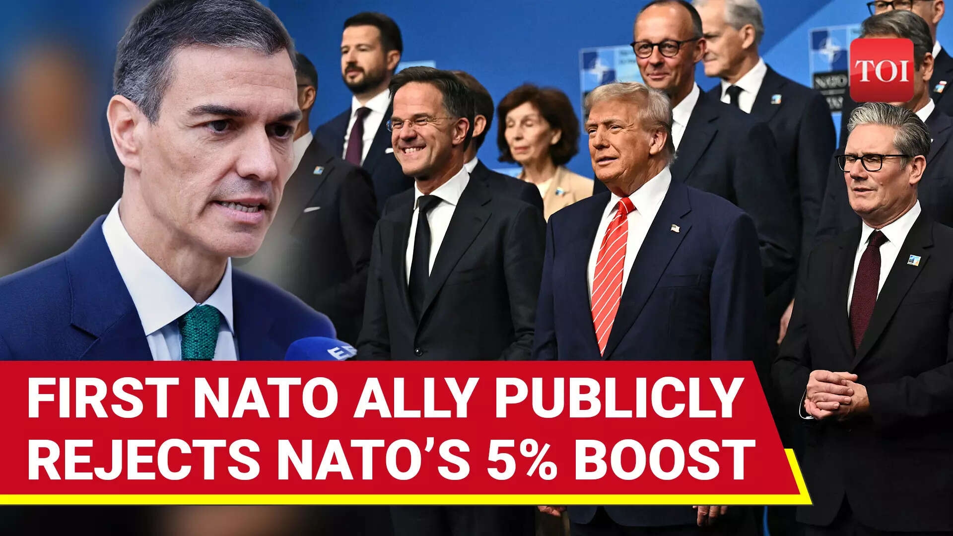 Spain SHOCKS NATO: First Ally To Reject Trump's 5% Defence Budget Demand