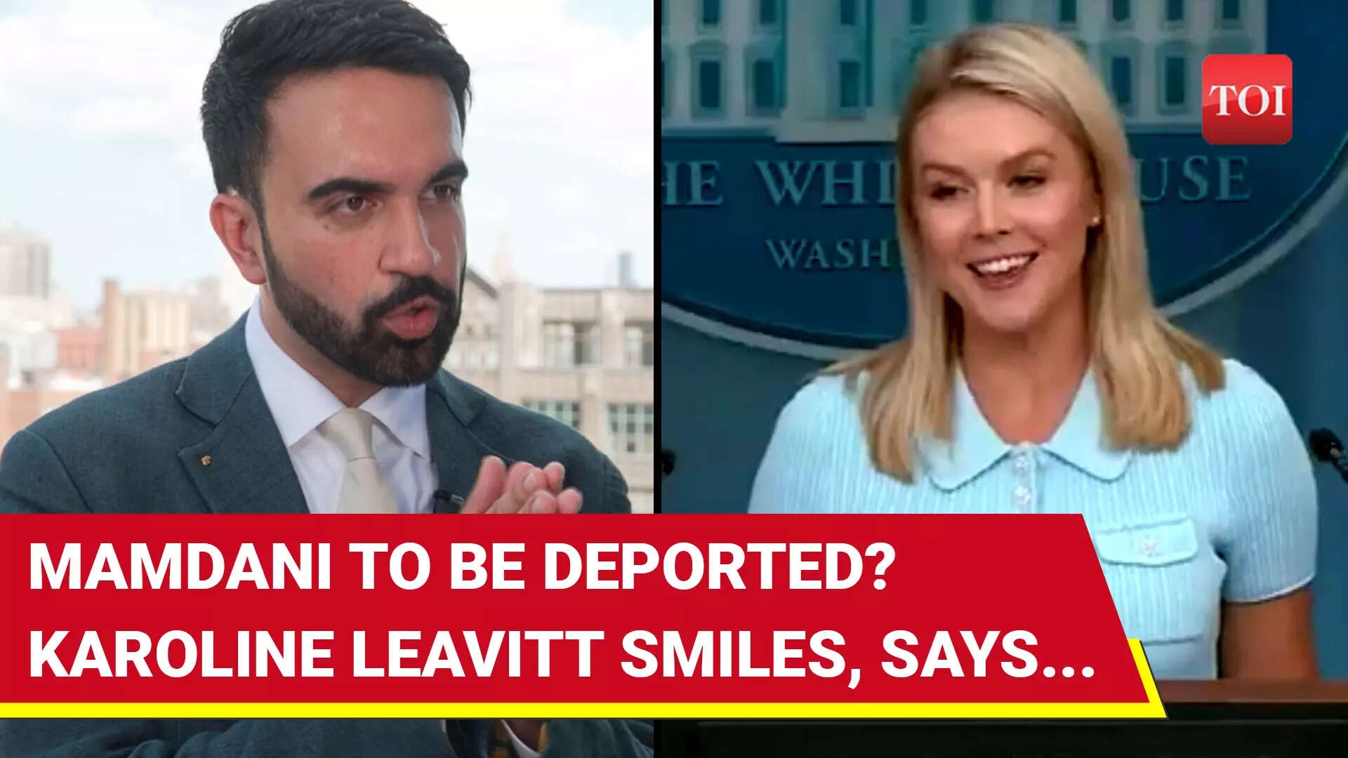 'Zohran Mamdani Will Crush...': Karoline Leavitt's BRUTAL Attack On NYC Mayor Hopeful