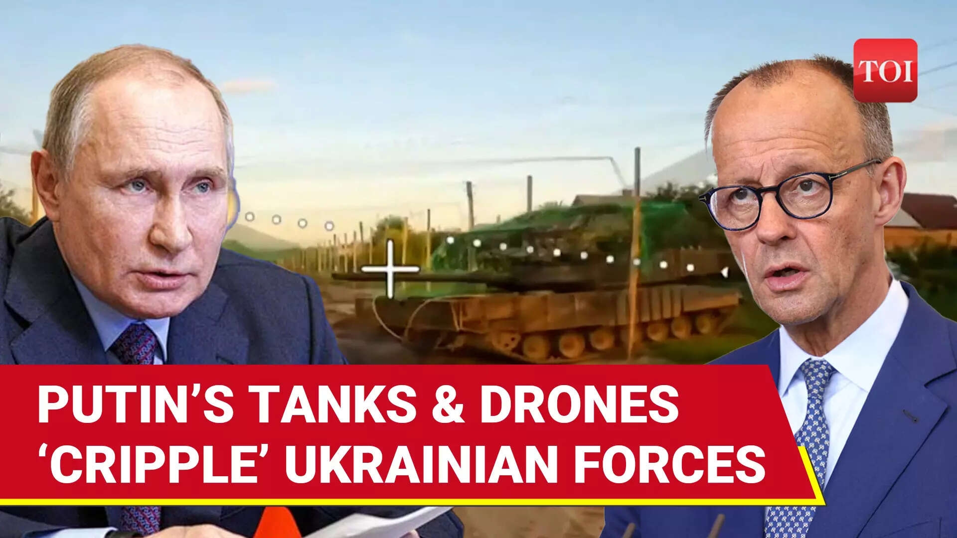 Putin's ‘Enemy No. 1' Loses Leopard Tank In Ukraine