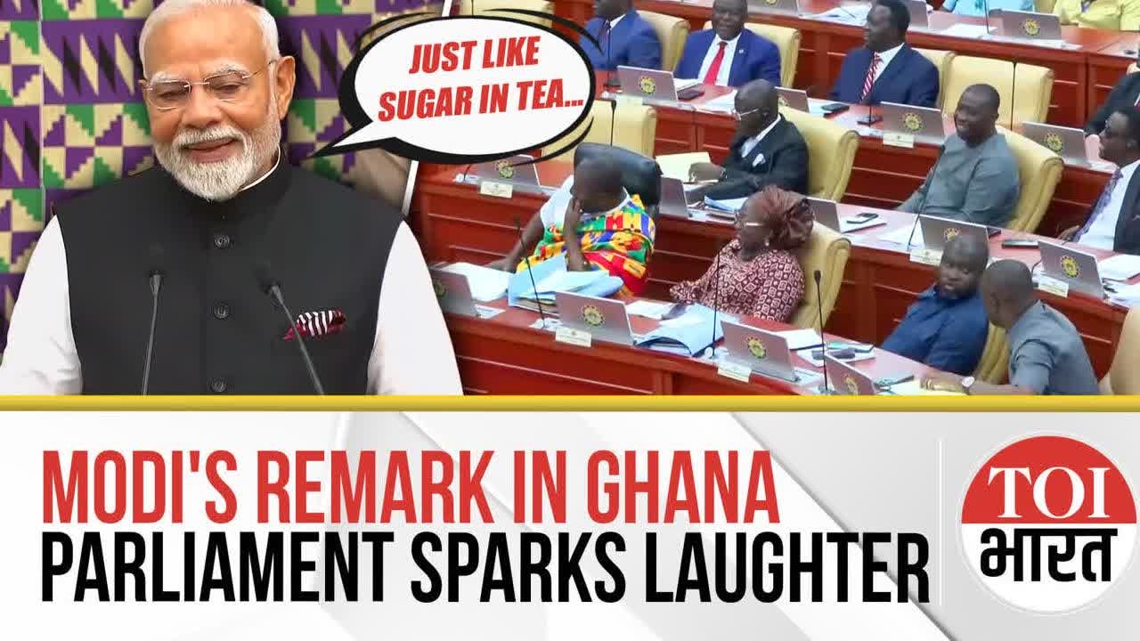 'Sweeter Than Sugarloaf Pineapple'- PM Modi's Remark On India-Ghana Ties Sparks Laughter