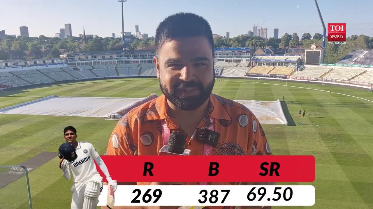 India vs England 2nd Test: Shubman Gill's 269, Ravindra Jadeja's class light up Edgbaston