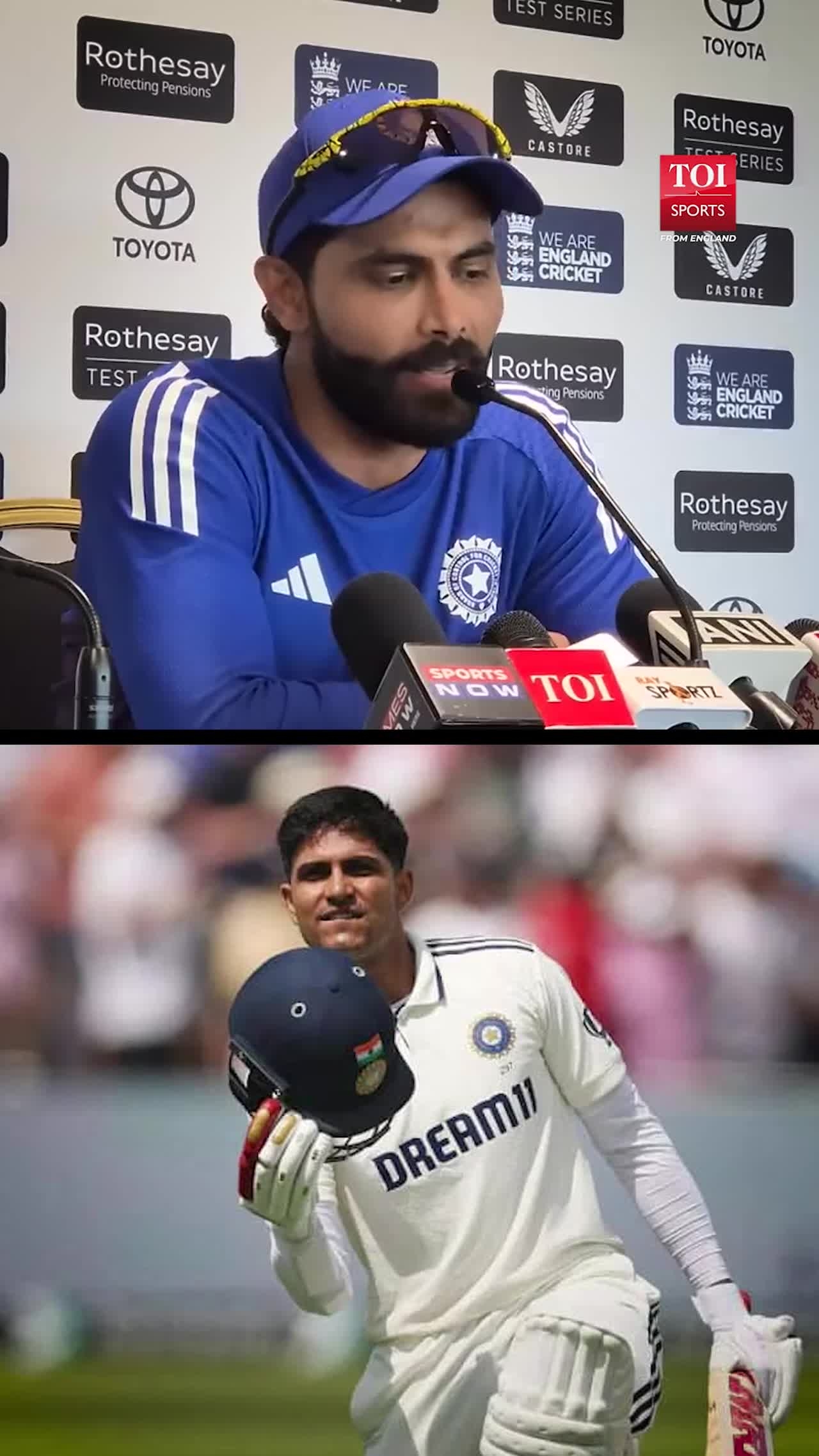 Jadeja Praises Gill: Confident Captain, Calm Batter