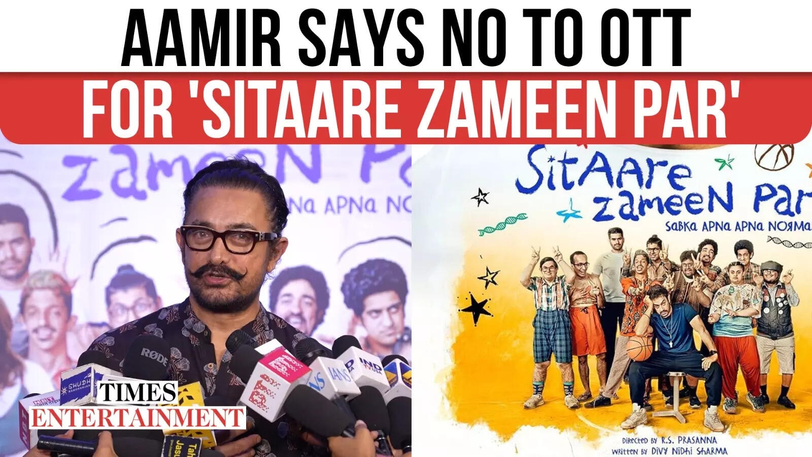 Aamir Khan REFUSES OTT Release for Sitaare Zameen Par