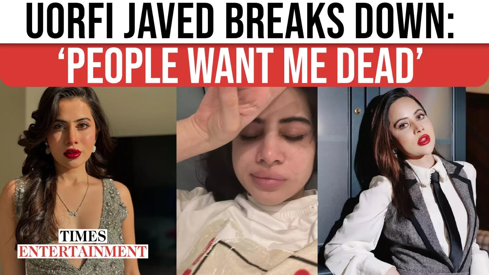 Uorfi Javed gets death & rape threats after ‘The Traitors' win