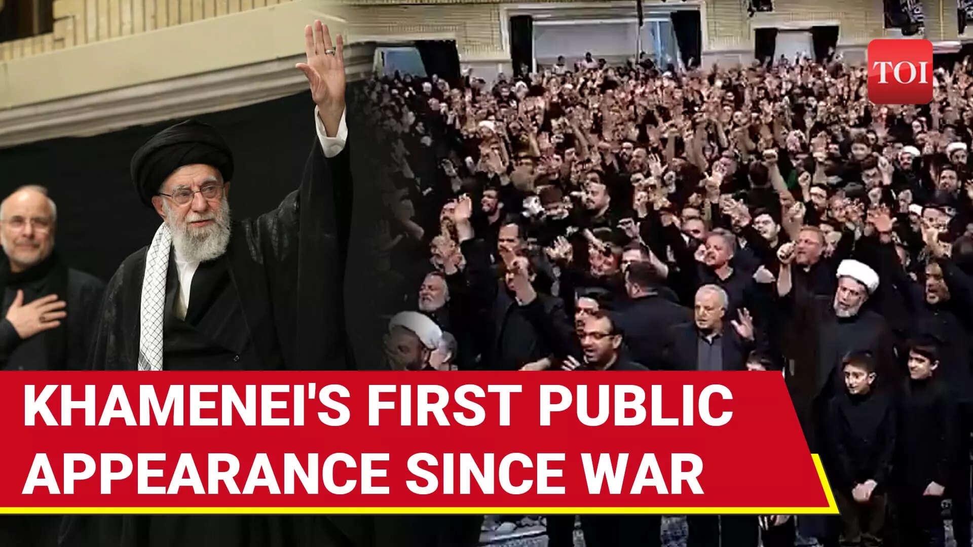 Khamenei Makes First Public Appearance Since War; Iranians Welcome Him With Slogans