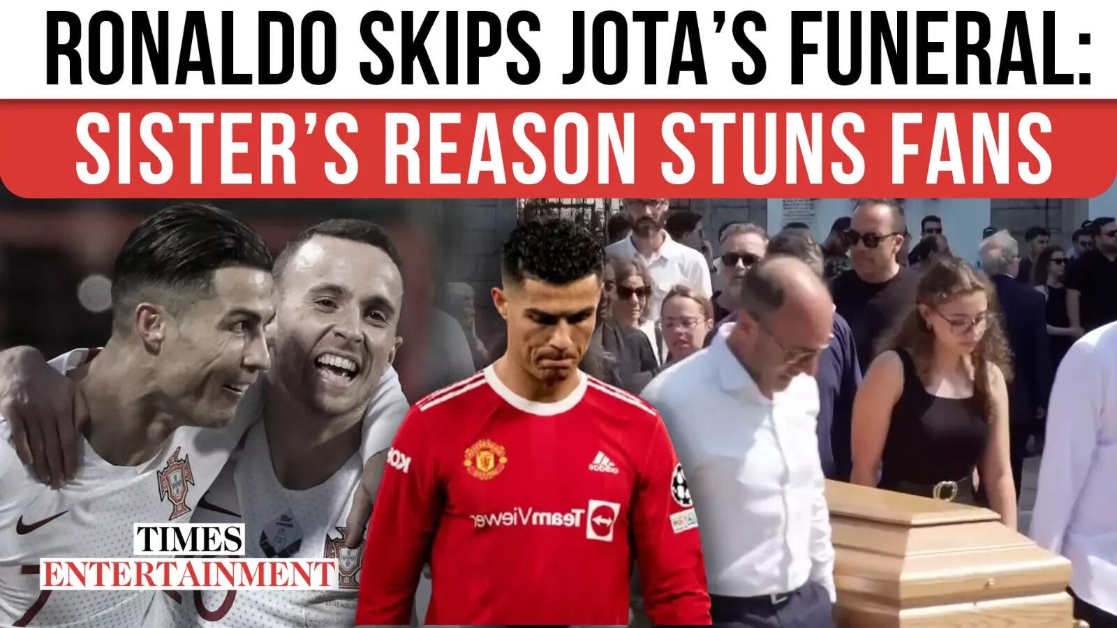Cristiano Ronaldo SKIPS Diogo Jota's Funeral? Sister RESPONDS To OUTRAGE Online