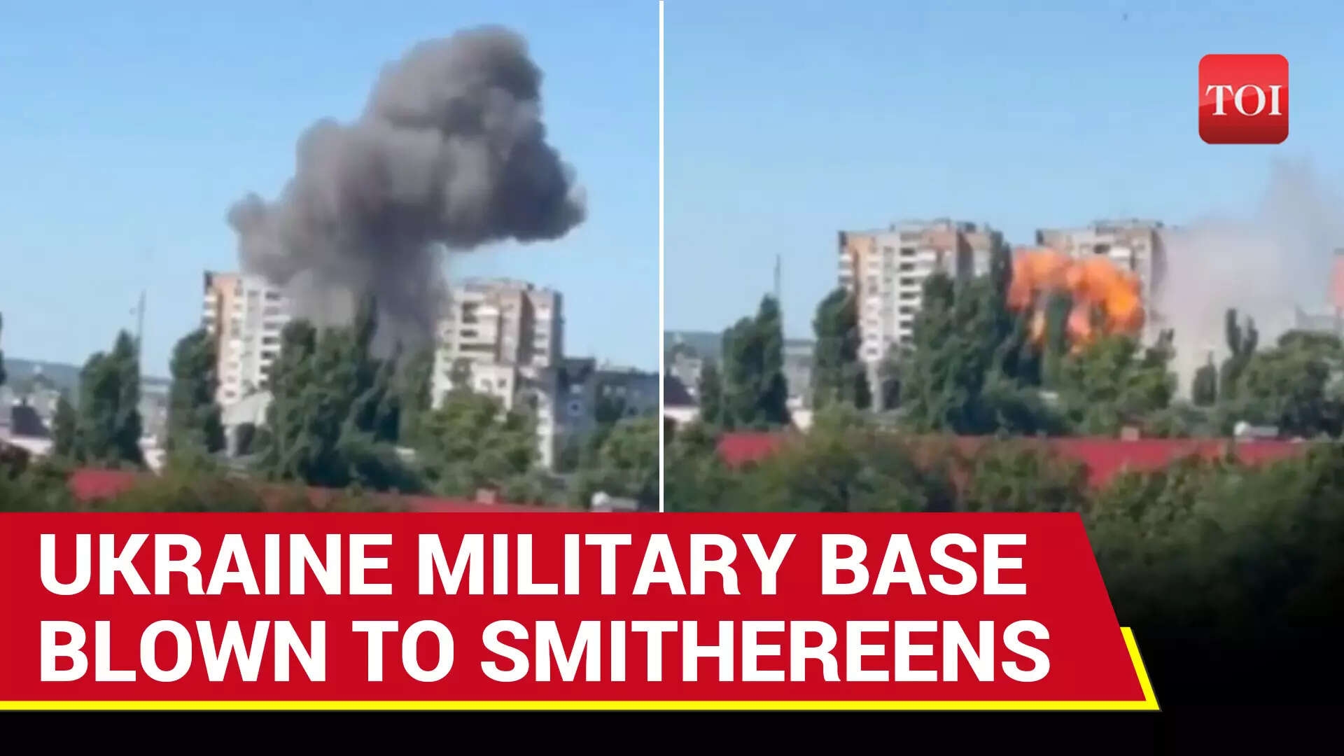 On Cam: Russian Drone Hits Ukrainian Conscription HQ As Putin Steps Up Military Campaign