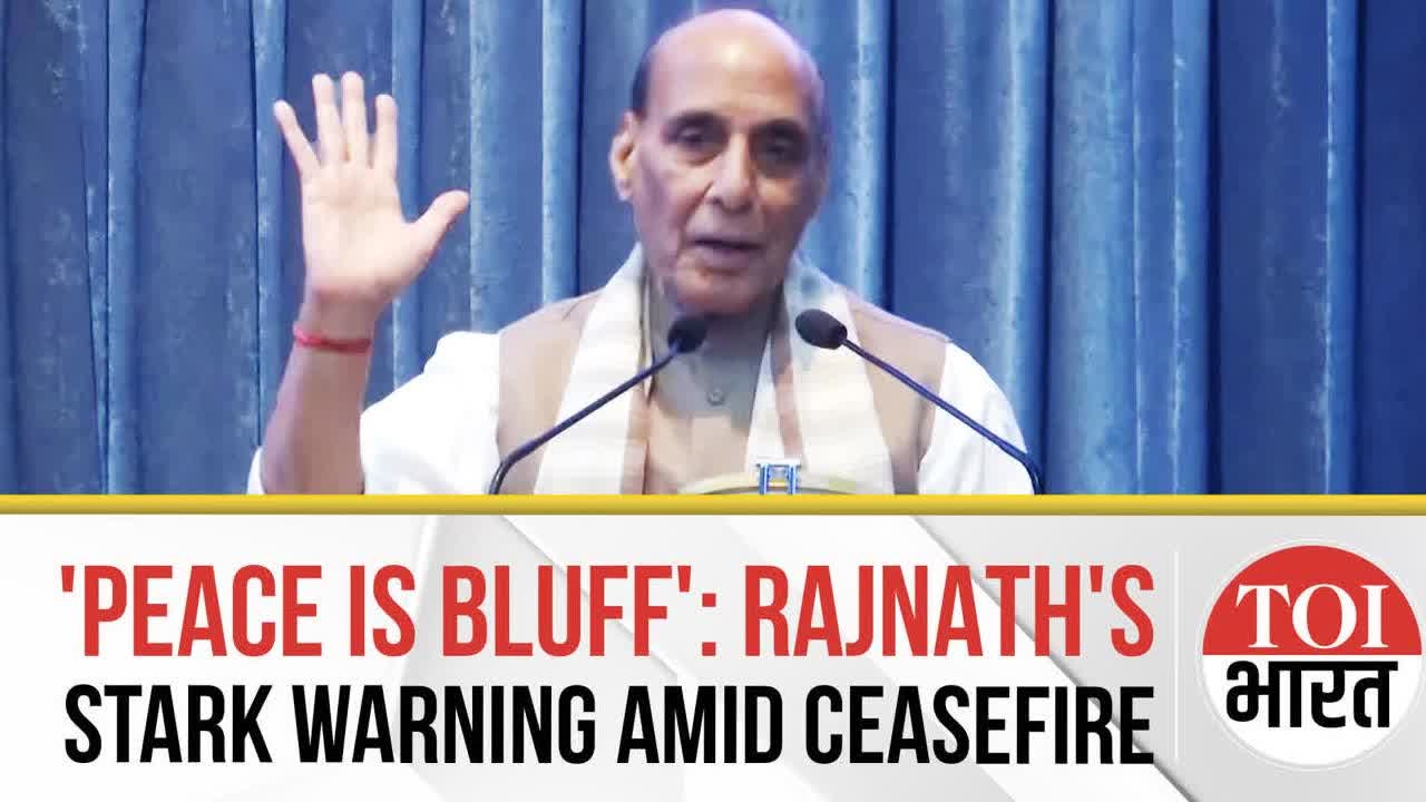 'Peace Time Is Bluff': Rajnath's BIG STATEMENT On Op Sindoor, Says World Now Wants Indian Weapons
