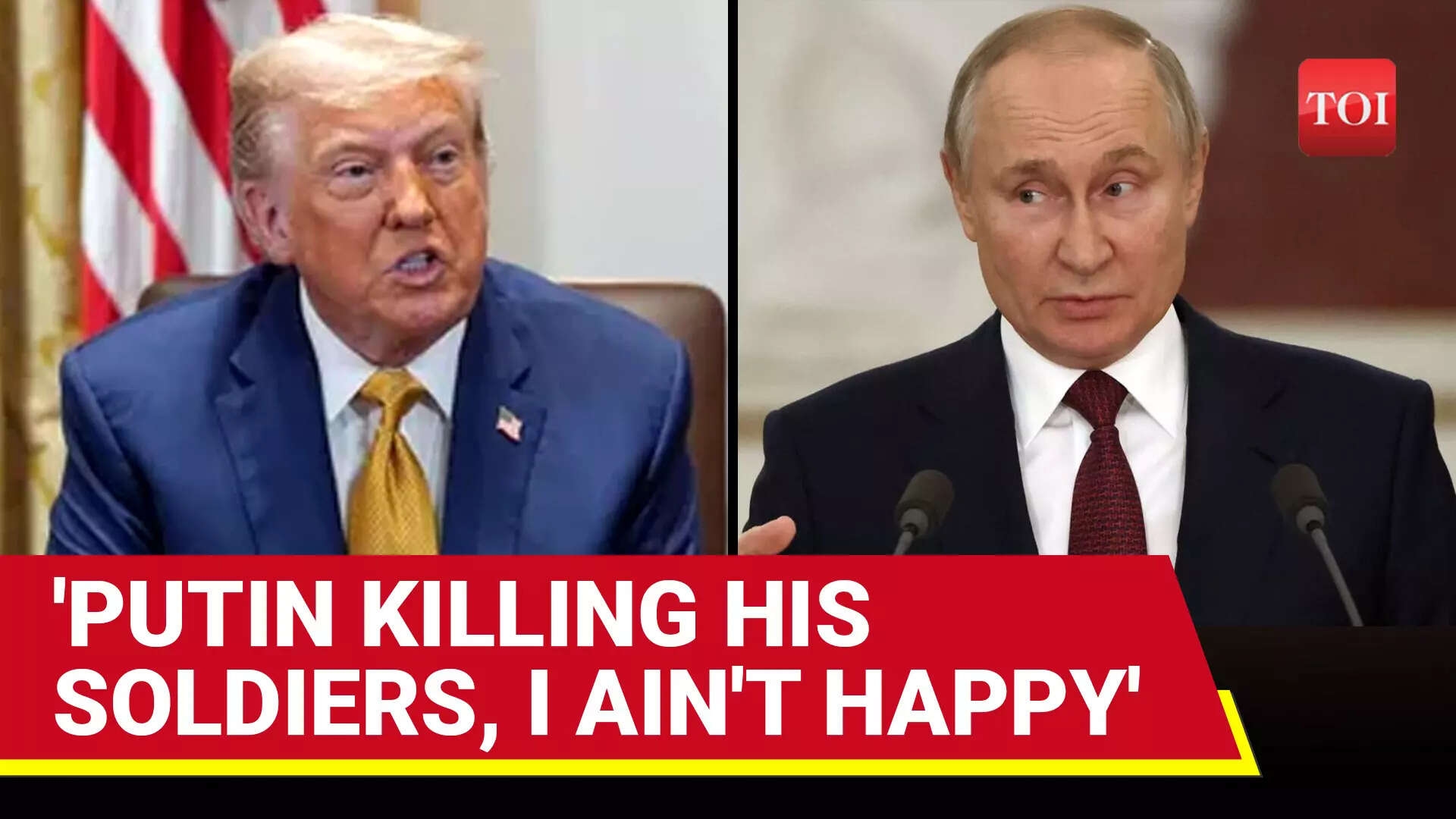 Trump Reveals 'SURPRISE' For Putin; Loses Cool Over Ukraine Killings