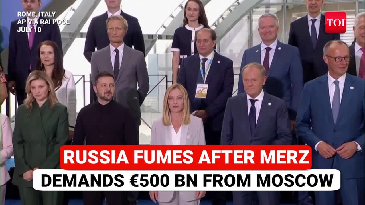 Putin Aide DESTROYS Merz For Asking Russia To Pay For Ukraine Damages