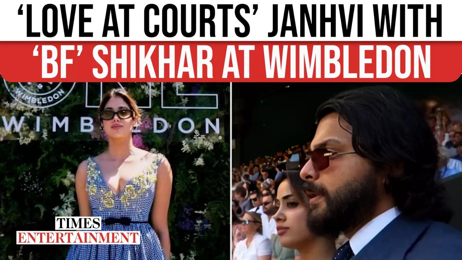 Janhvi Kapoor and Shikhar Pahariya's Wimbledon Date Goes Viral