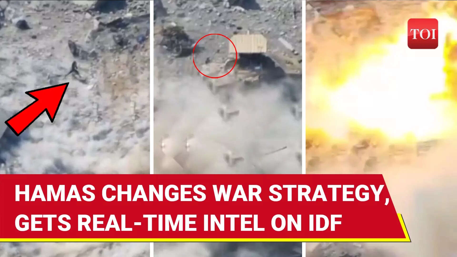 Hamas Fighter's AMBUSH Stuns IDF; Emerges From Gaza Rubble, Plants Bomb On Israeli Tanks