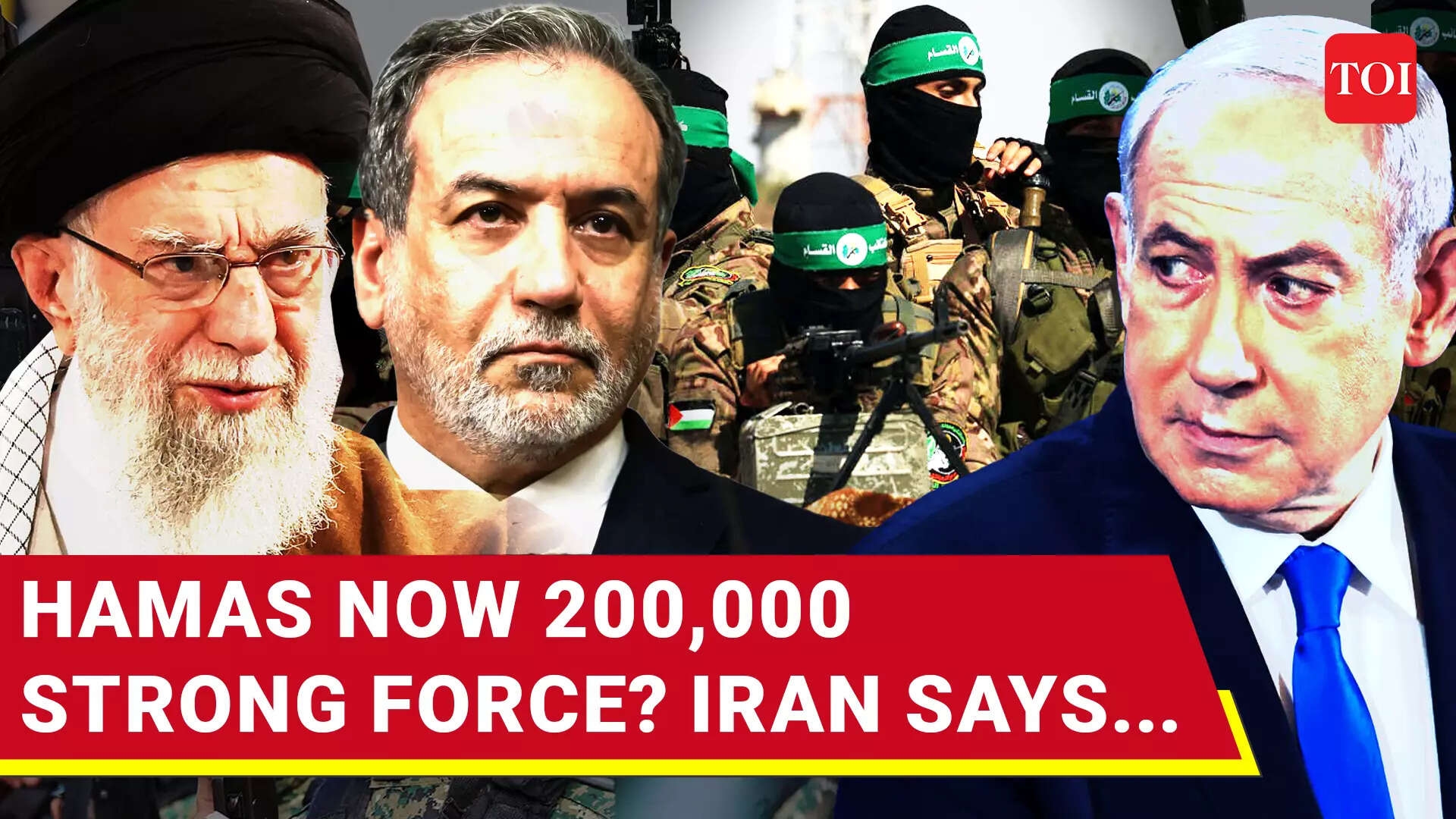 Hamas Surges From 40K To 200K Fighters? Netanyahu's War Backfires, Iran's Shock Reveal