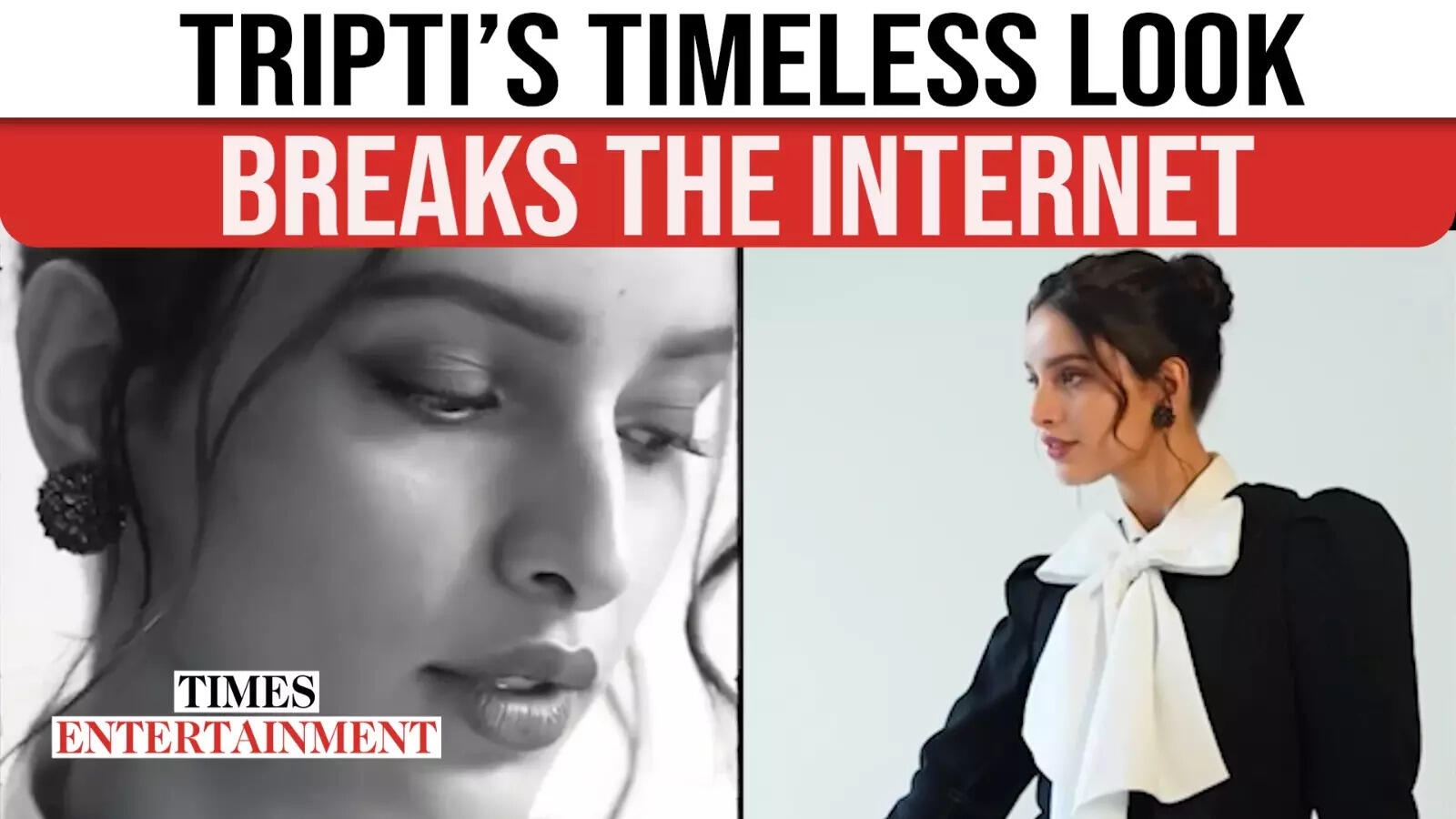 Tripti Brings Retro Back With A Bowtie & Bold Grace