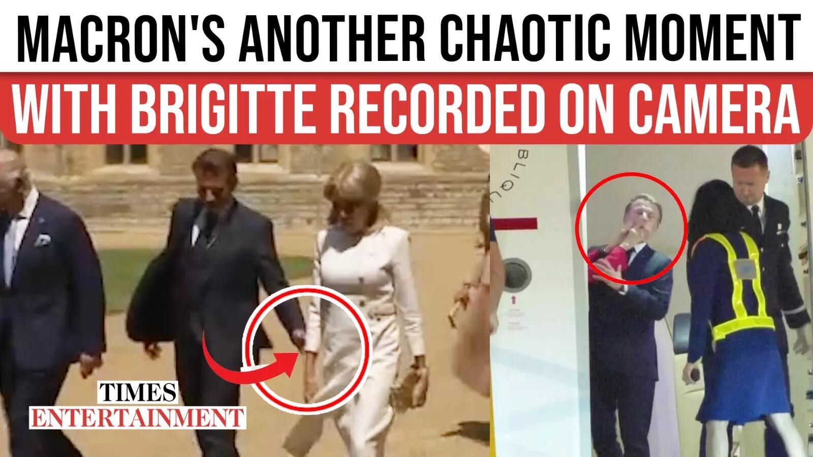 Macron Gets Caught Up In Another Awkward Moment With Wife, New Clip Surfaces