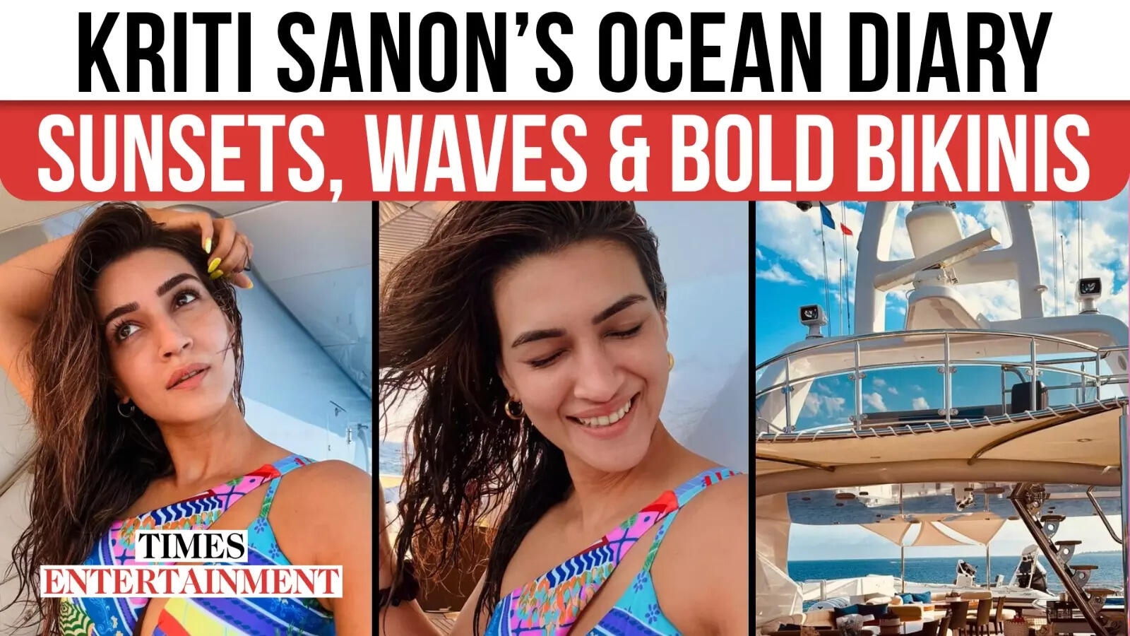 Kriti Sanon's Vacation Looks Like a Living Postcard