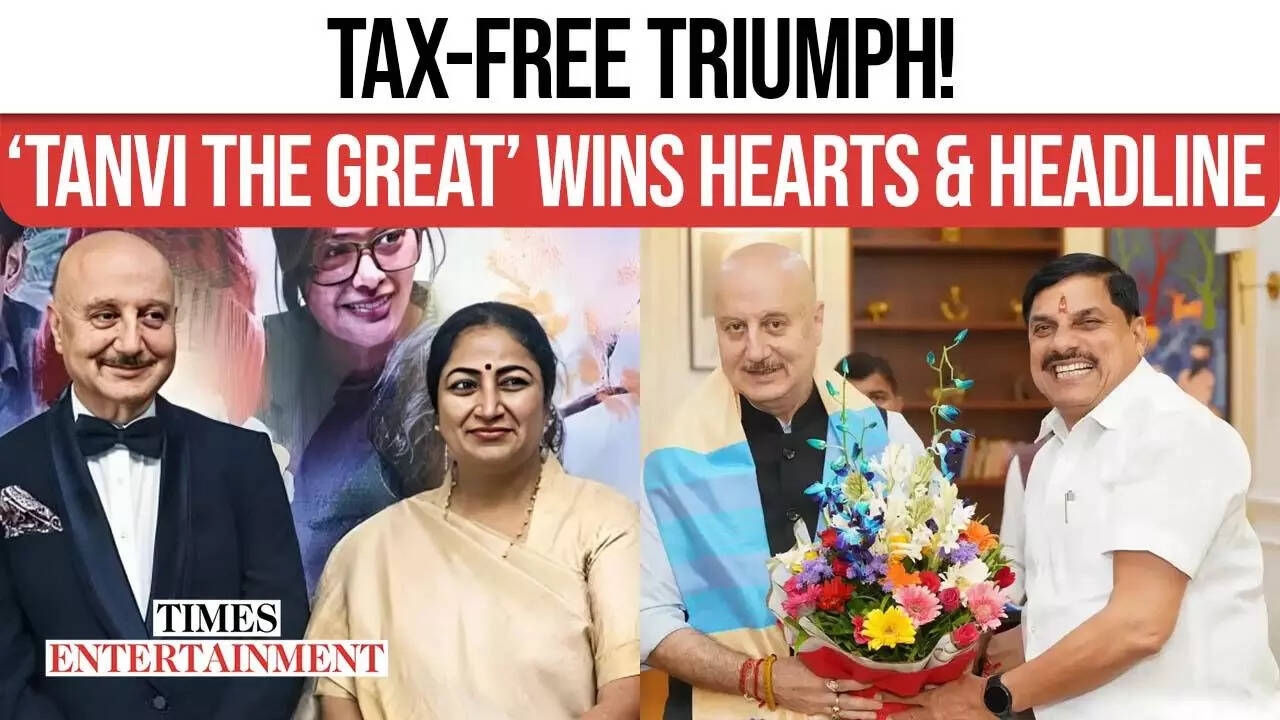 Anupam Kher's ‘Tanvi The Great' Declared Tax‑Free in Delhi & Madhya Pradesh